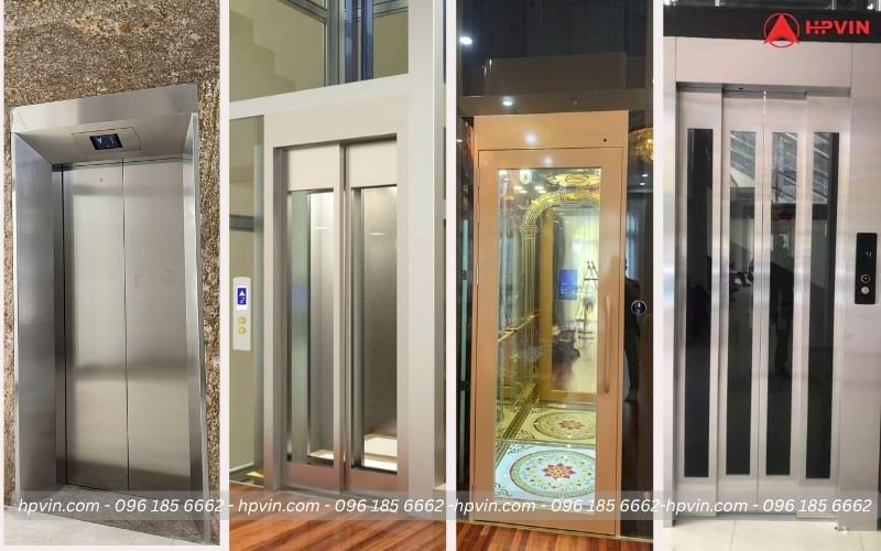 Mẫu cửa thang máy đẹp