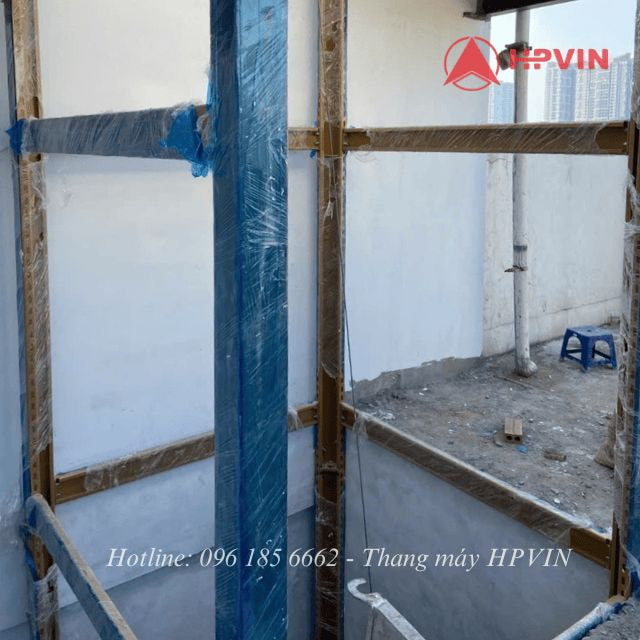 khung thép thang máy gia đình Khung thép thang máy tiết kiệm diện tích lắp đặt nhanh chóng