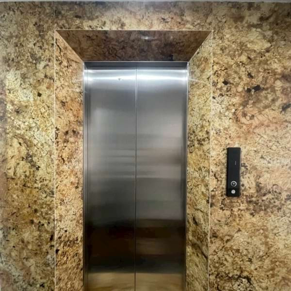 Ốp mặt tiền thang máy bằng đá granite Đá granite sử dụng cho ốp mặt tiền thang máy