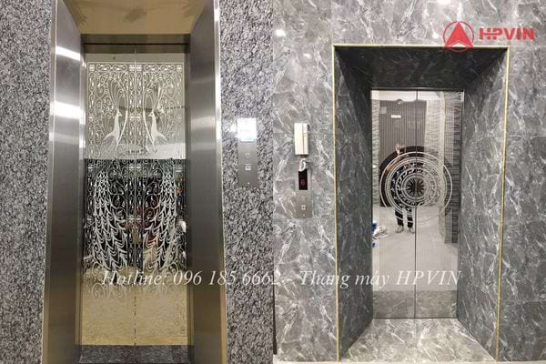 Mẫu cửa inox thang máy đẹp Một số mẫu cửa inox có hoa văn họa tiết đẹp do thang máy HPVIN cung cấp
