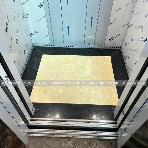 Đá nhân tạo dành cho sàn cabin thang máy giá rẻ Sàn cabin thang máy sử dụng loại đá nhân tạo tiết kiệm chi phí