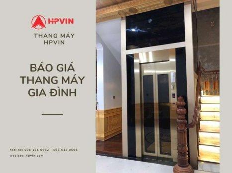 Báo giá thang máy gia đình rẻ nhất 