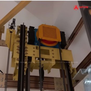 Hệ thống động cơ không hộp số dành cho thang máy không phòng máy