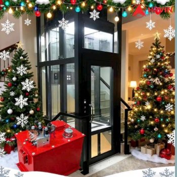 Thang máy không hố pit đẹp