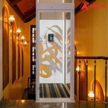 Thang máy gia đình không hố pit sang trọng