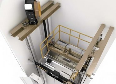 Cấu tạo thang máy không phòng máy