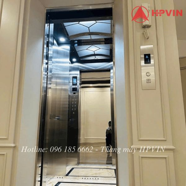 Thang máy 450kg hố xây tường gạch Mẫu thang máy hố xây tường gạch do Thang máy HPVIN cung cấp